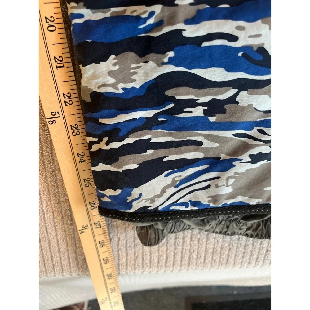 Burton Snow Pants Kids 14 16 L Boys Blue Camo Insulated Snowboarding Ski